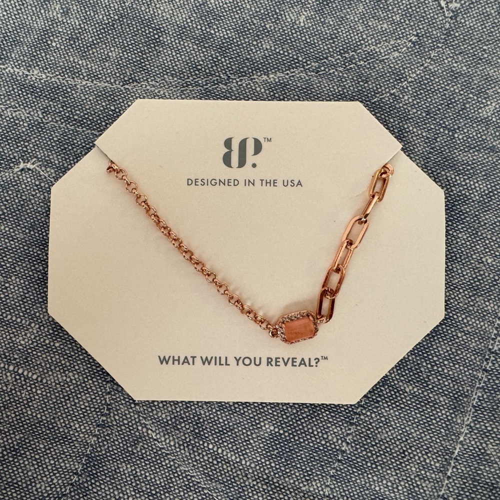 Bomb Party OG Necklace in Rose Gold